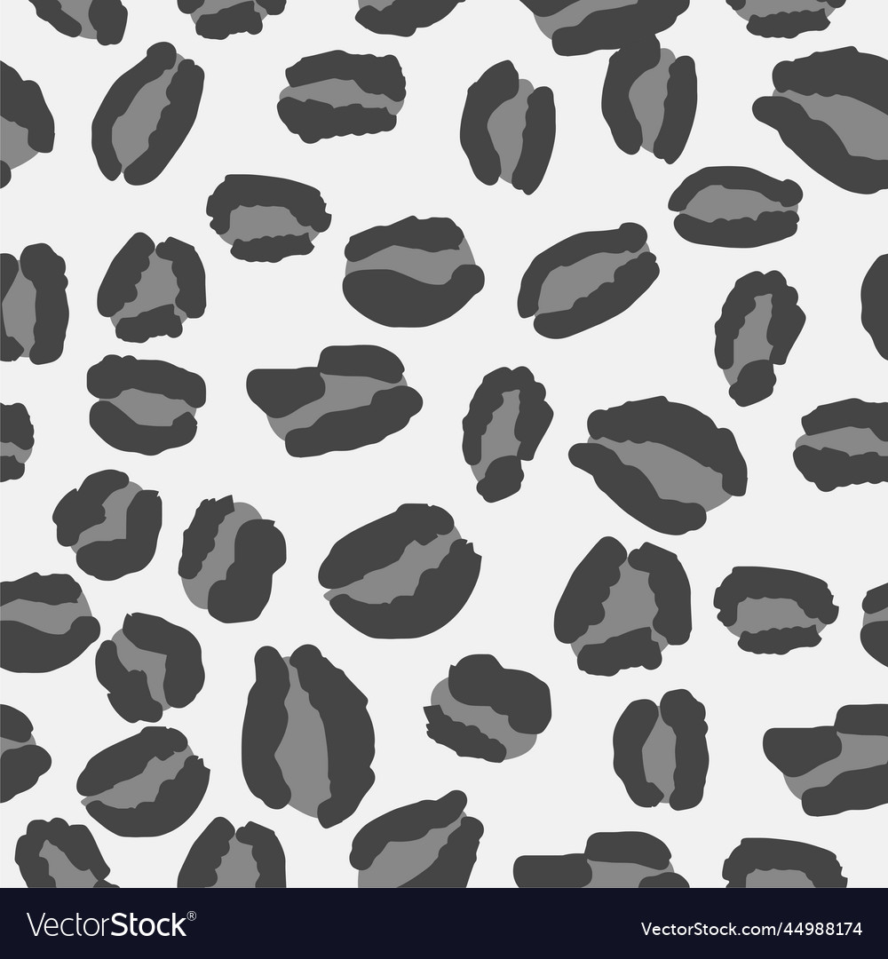Gray Leopard Repeat Pattern