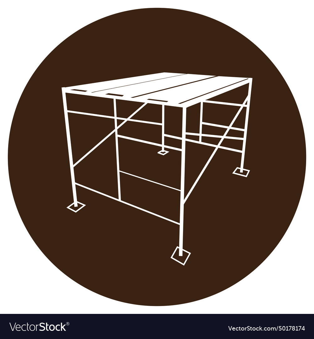Scaffolding icon Vector Image Scaffolding icon