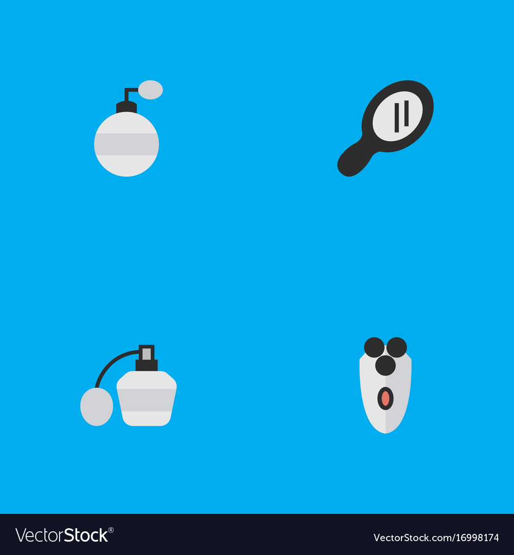 Set of simple shop icons