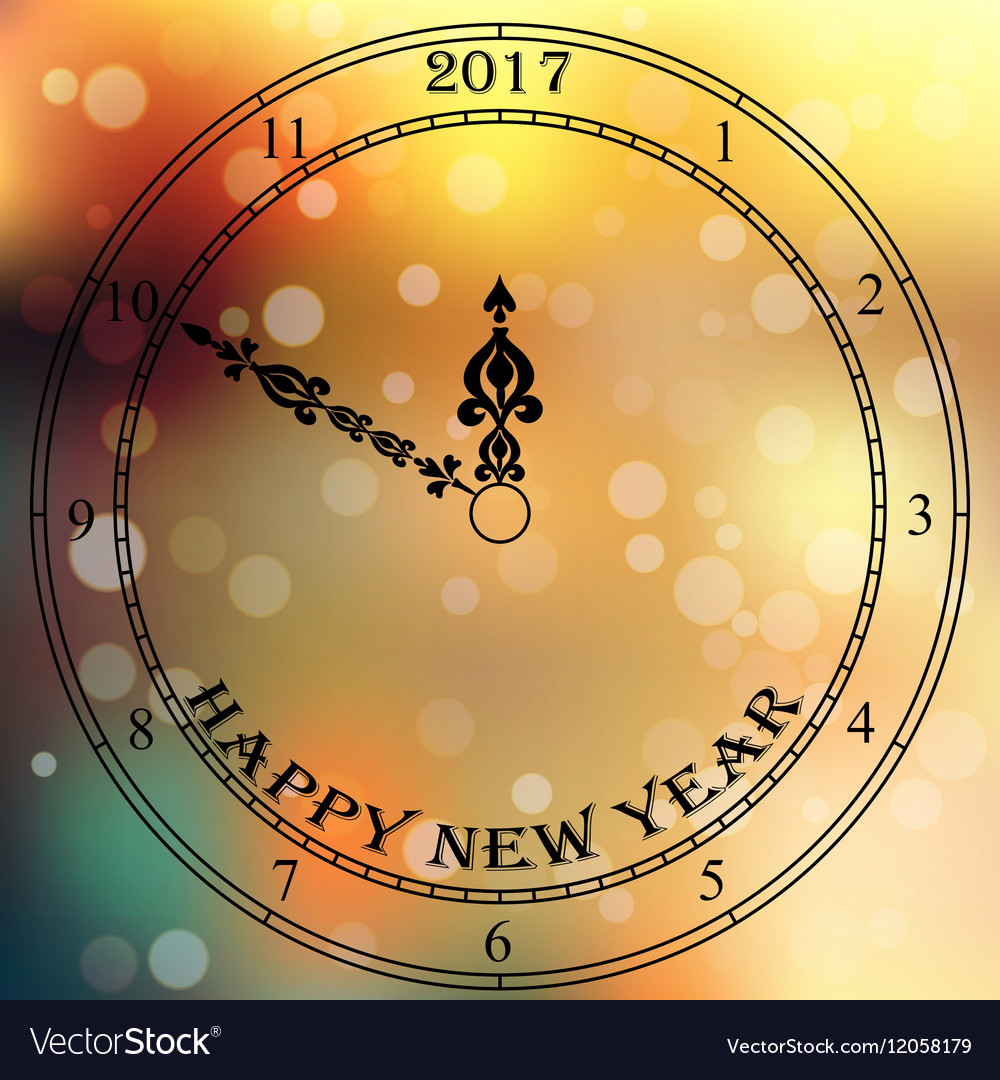 Antique clock fac Royalty Free Vector Image - VectorStock