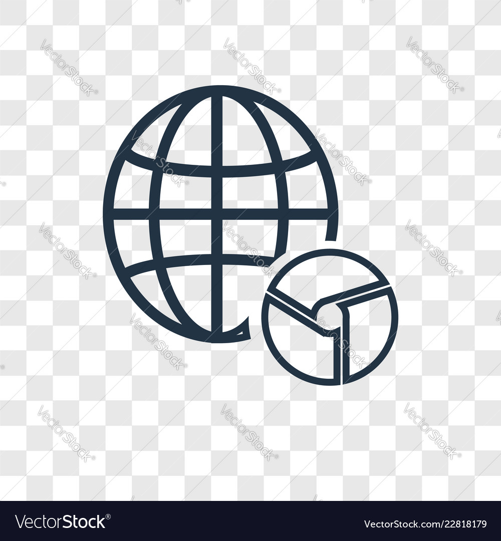 Browser concept linear icon isolated vector image Browser concept linear icon isolated