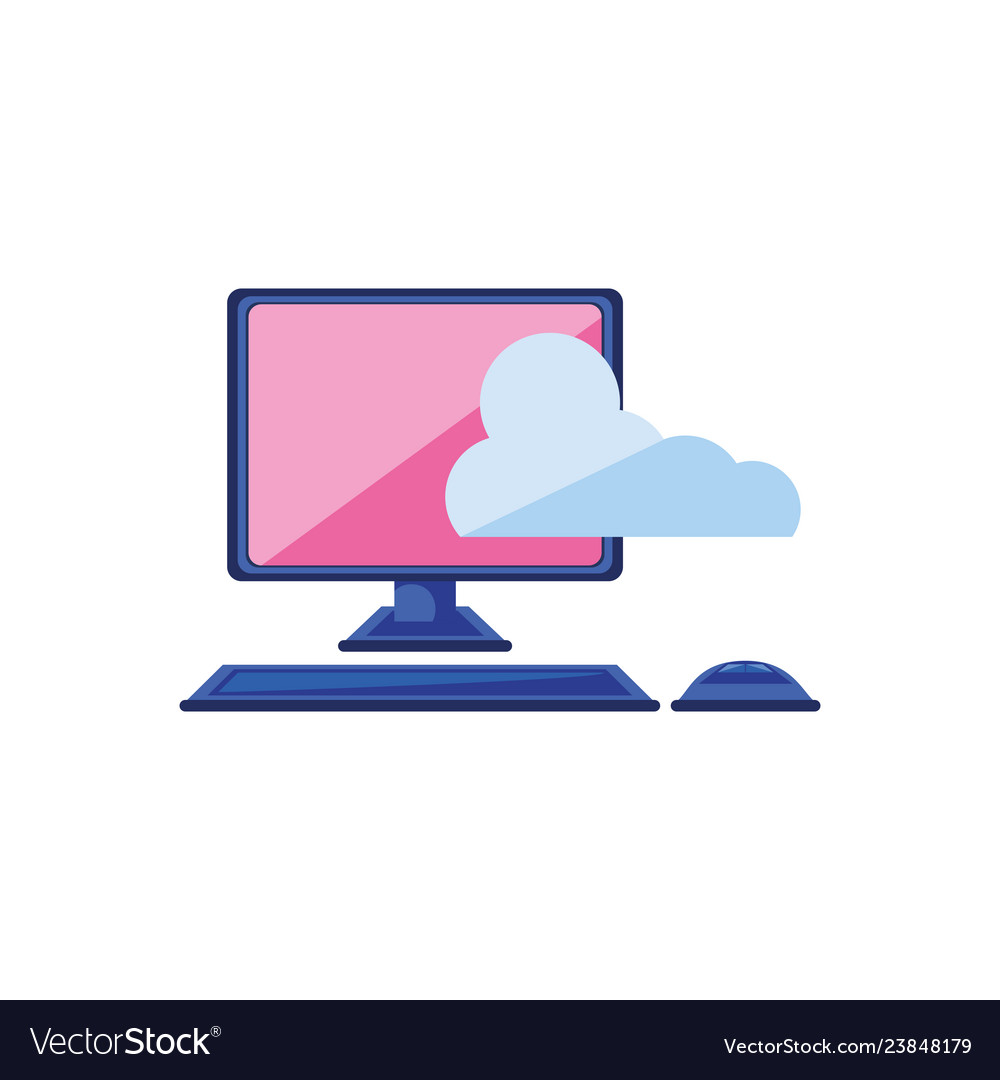 Desktop computer with cloud computing
