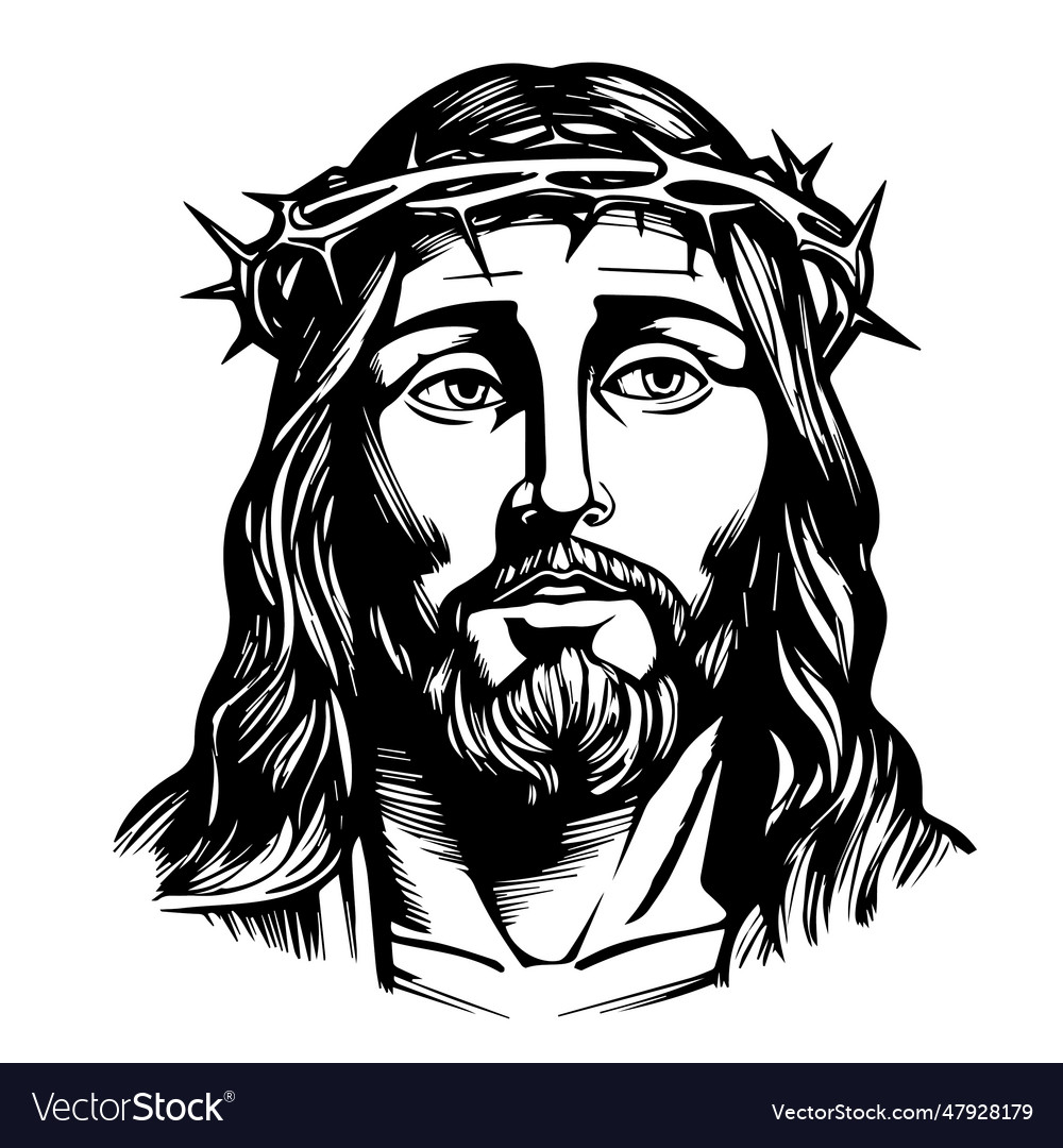 Jesus christ savior messiah son of god Royalty Free Vector