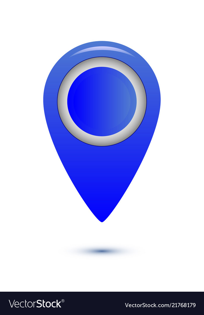 Map pointers flat design style modern icon