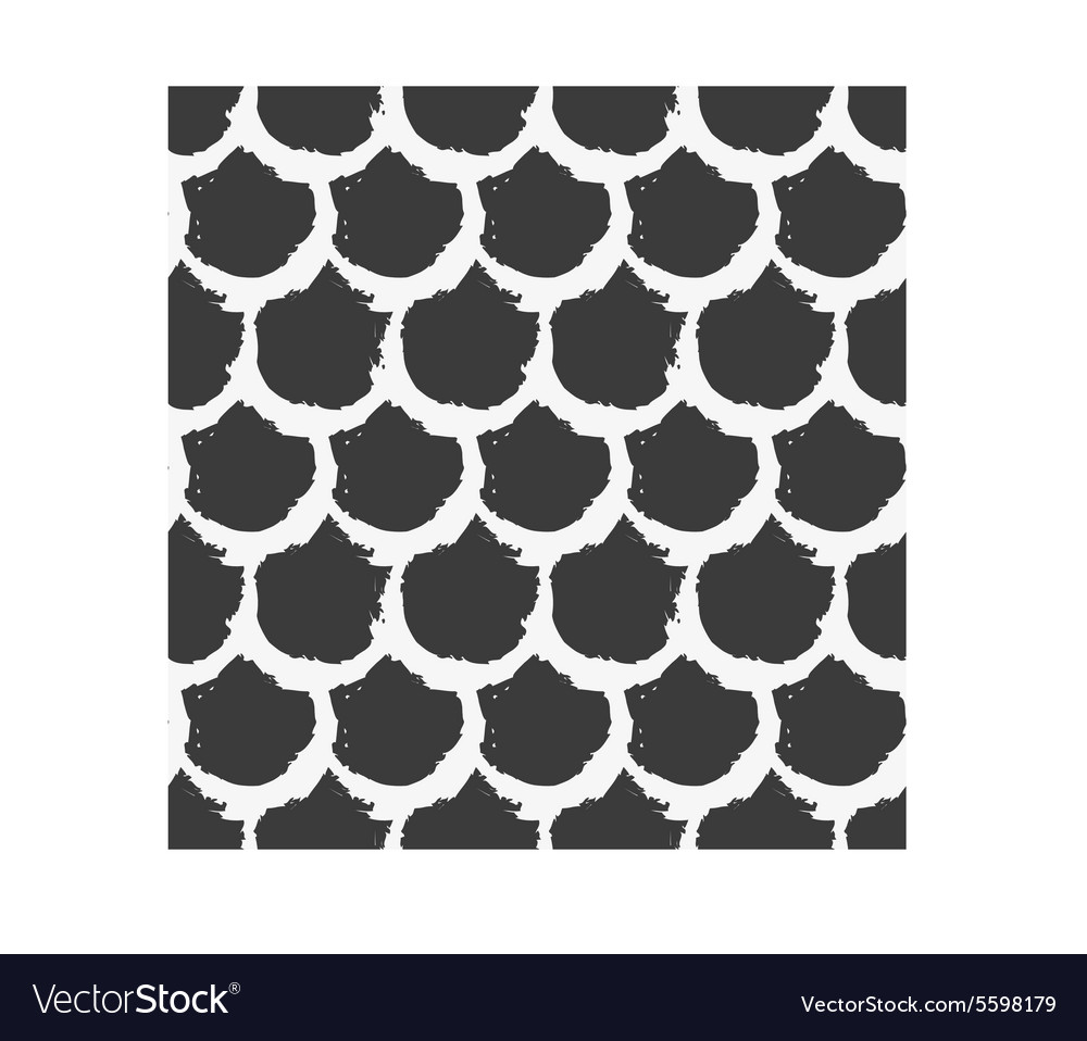 Seamless pattern abstract background with round