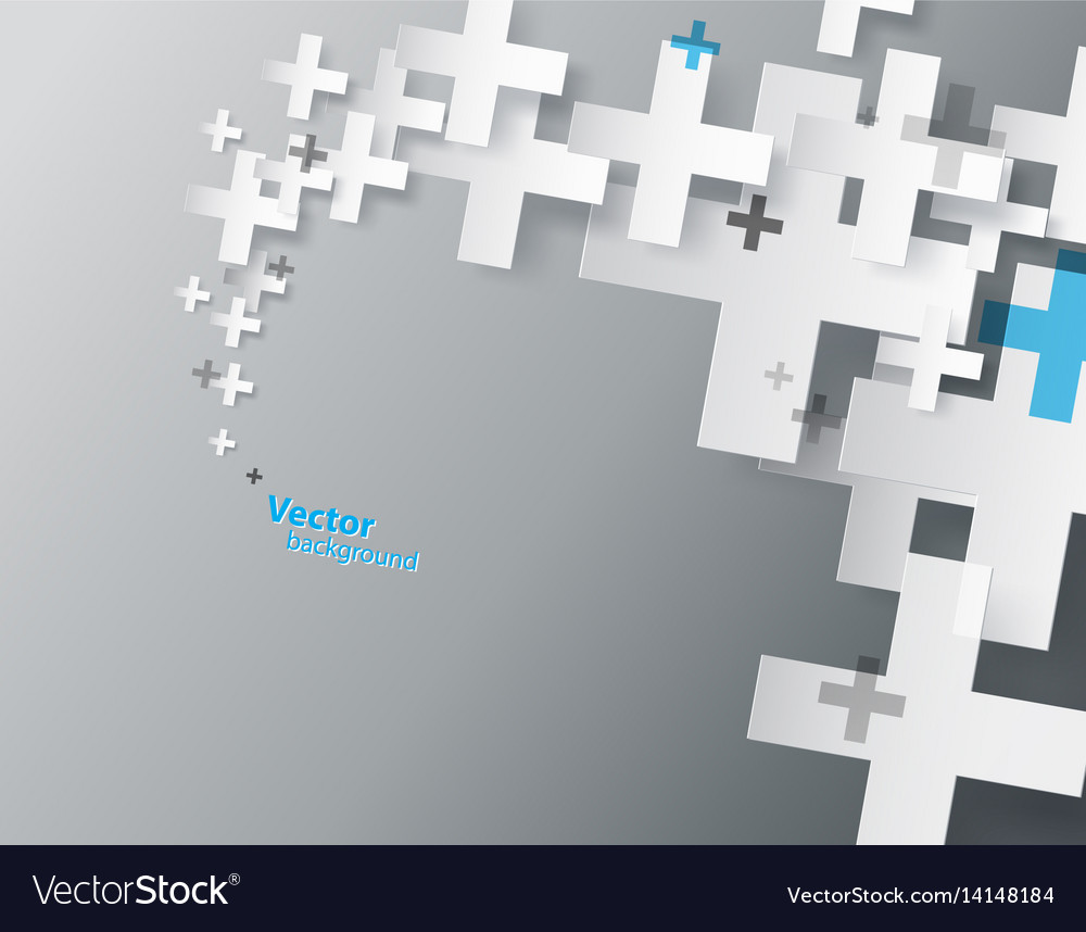 Abstract background created with plus sign