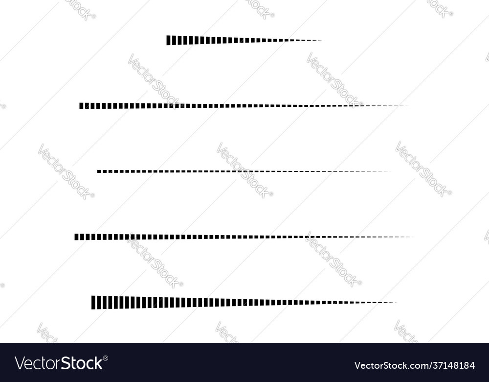 Dashed random straight parallel lines geometric