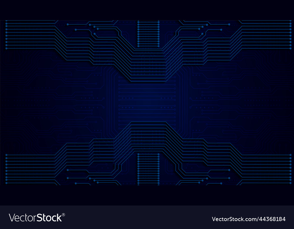 Technology background with hi-tech digital data Vector Image Technology background with hi-tech digital data