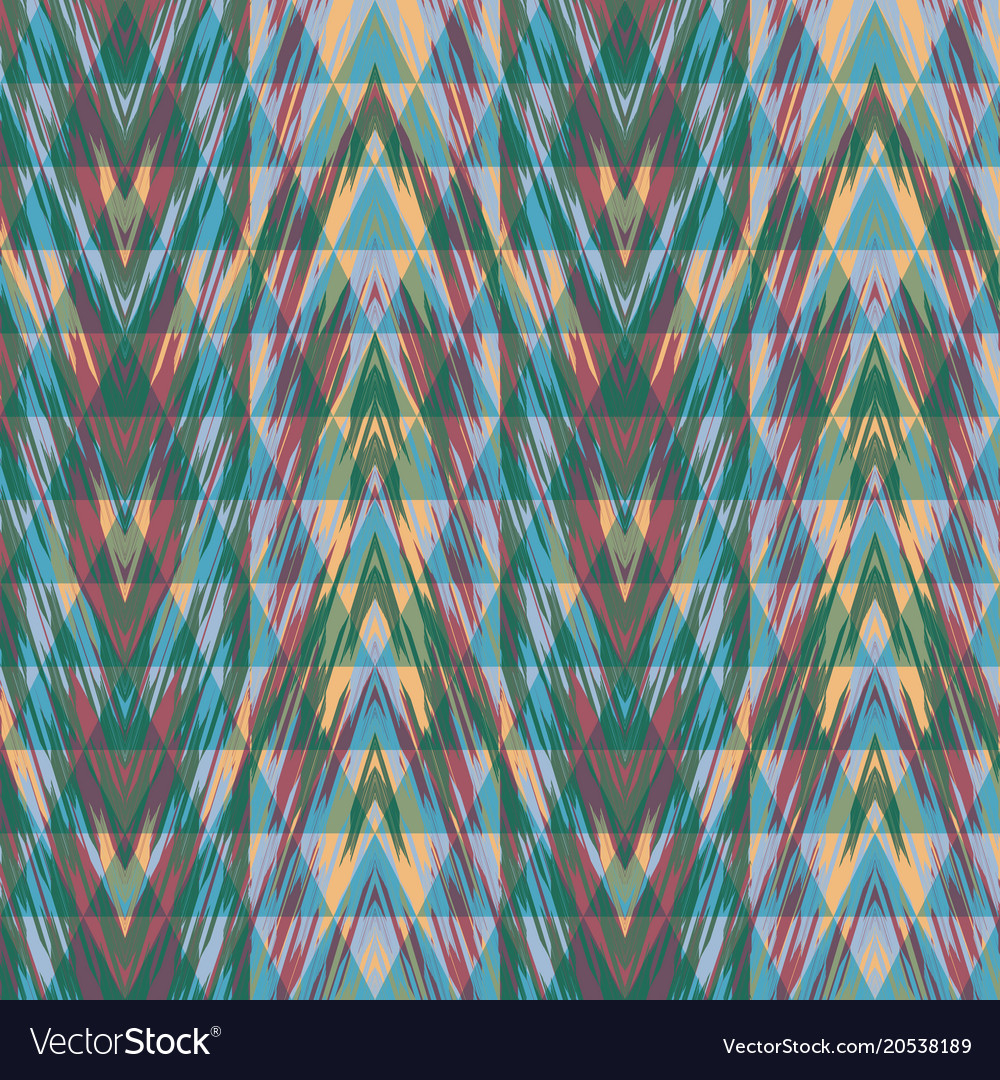 Abstract seamless pattern with geometric elements