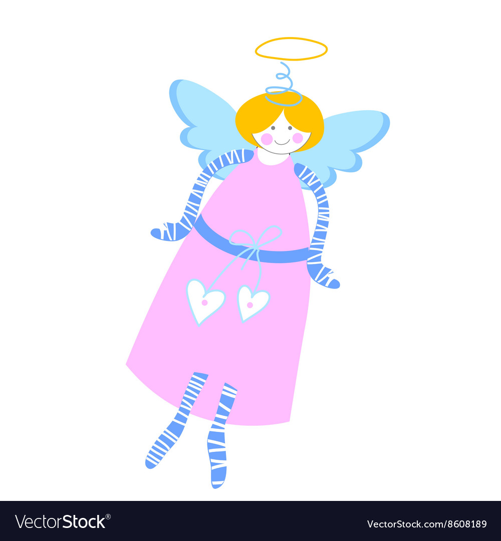 Angel - love cupid template cards for lovers