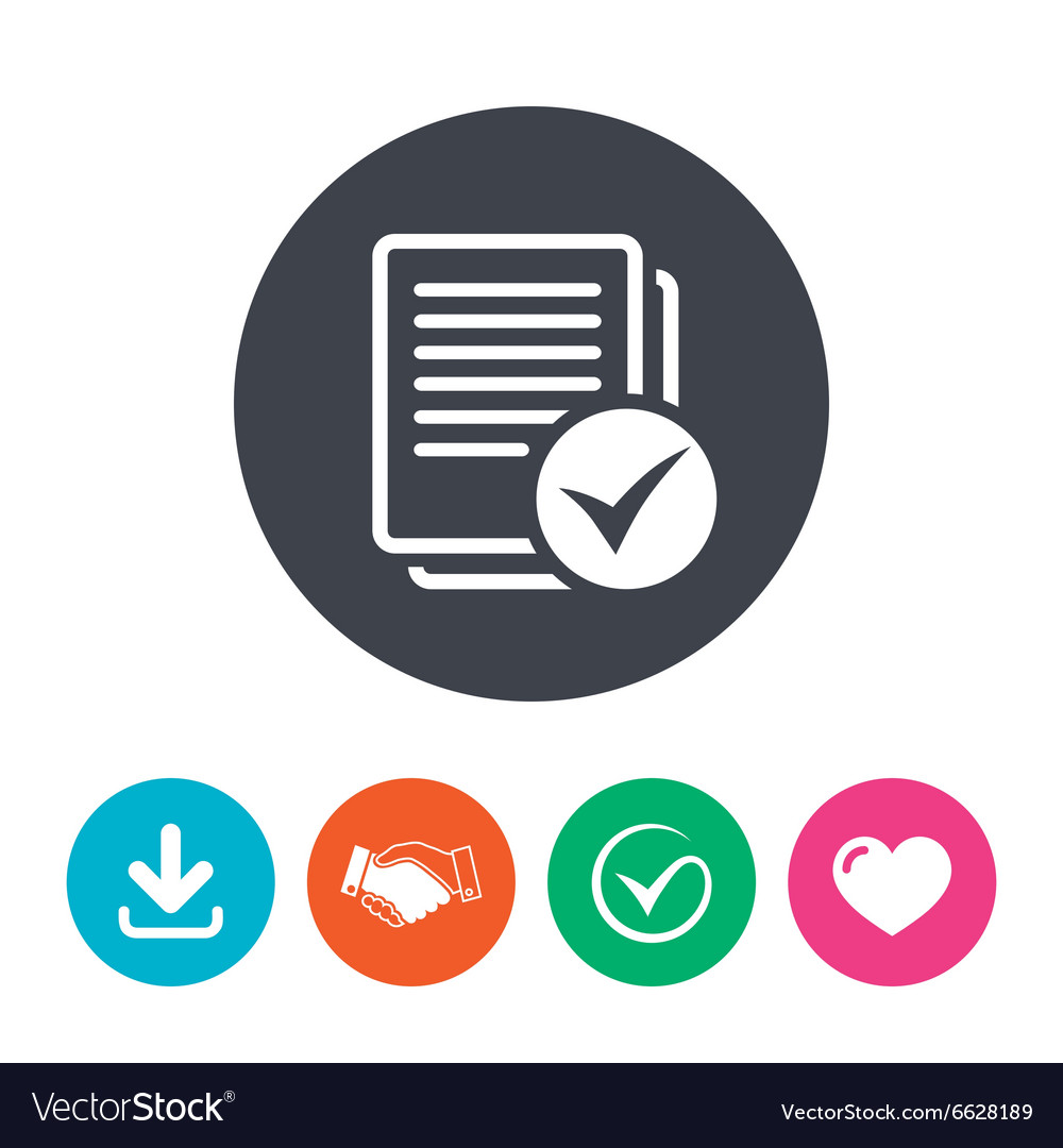 Check File Document Icon