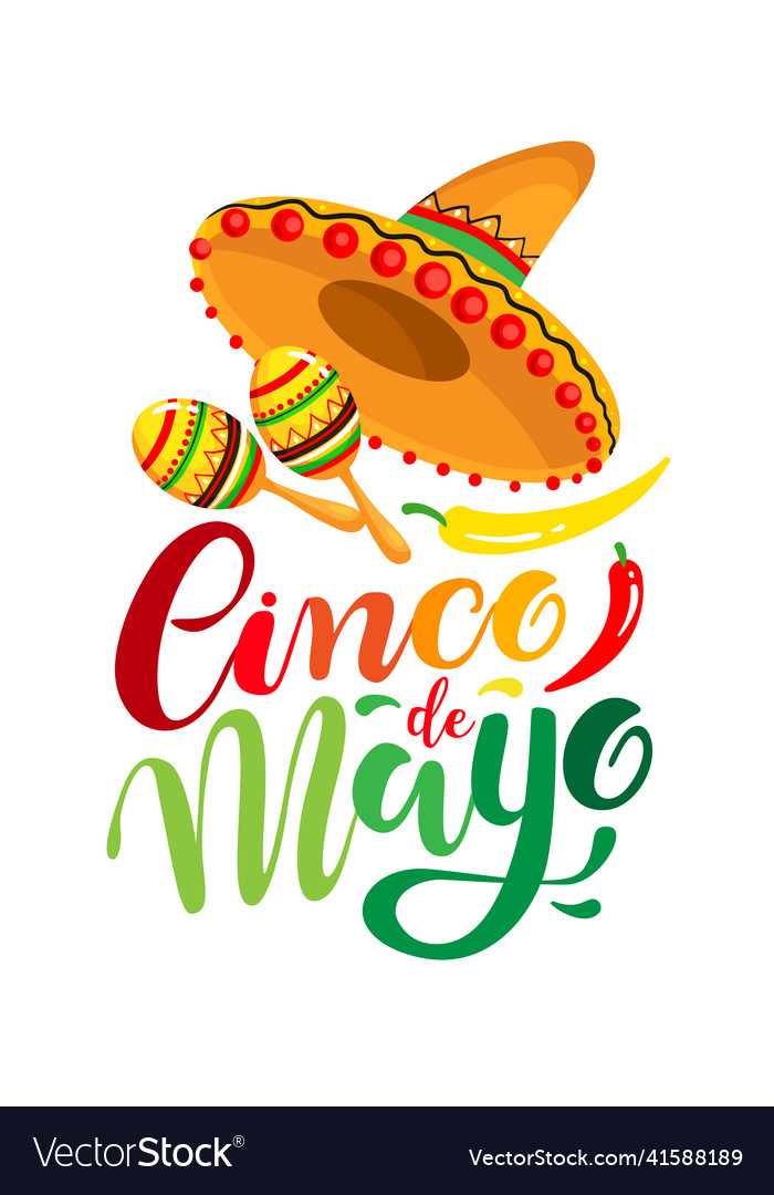 Cinco de mayo poster greeting cars design