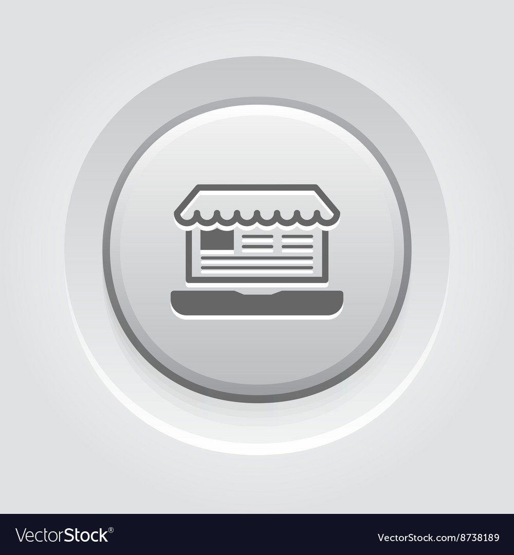 Online-Shop icon business concept