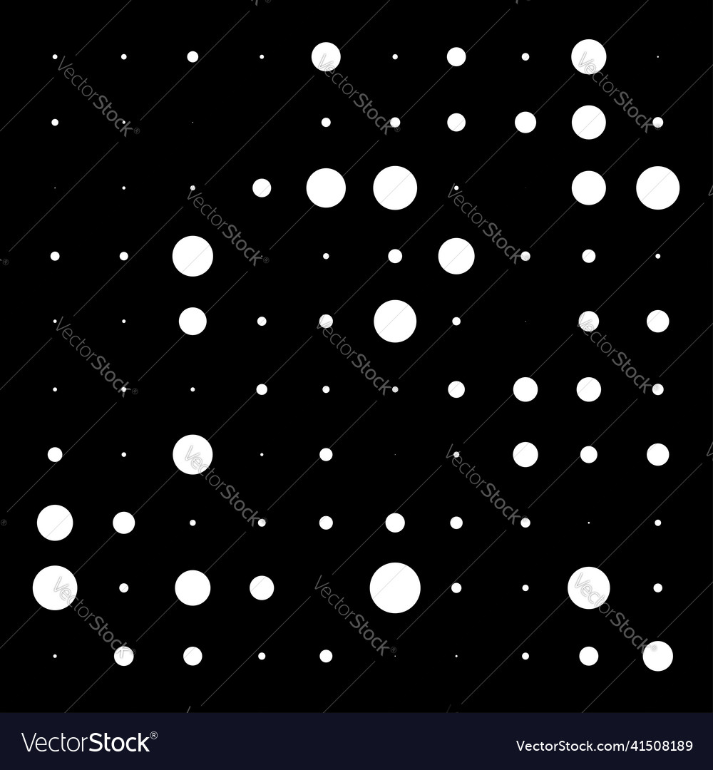 Random dots circles halftone pattern stipple vector image Random dots circles halftone pattern stipple