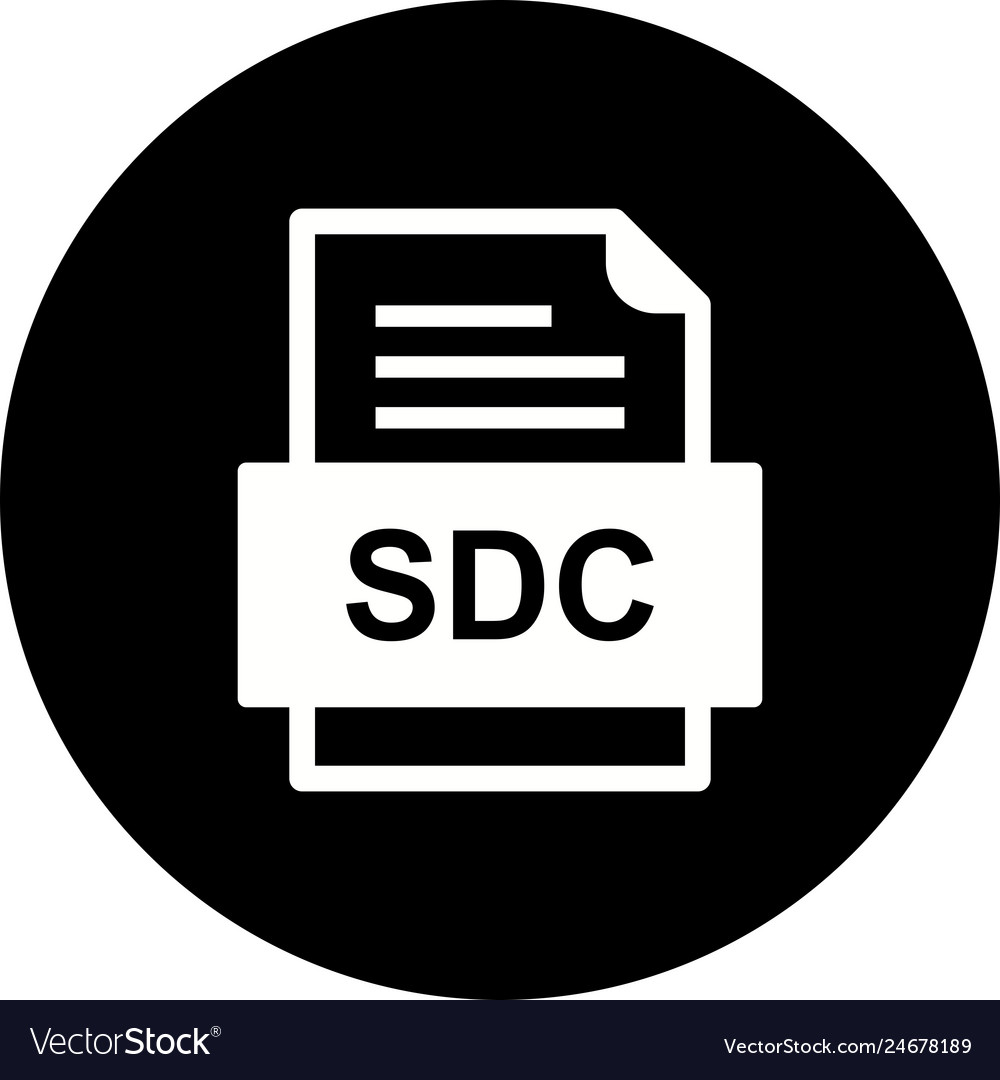 Sdc file document icon