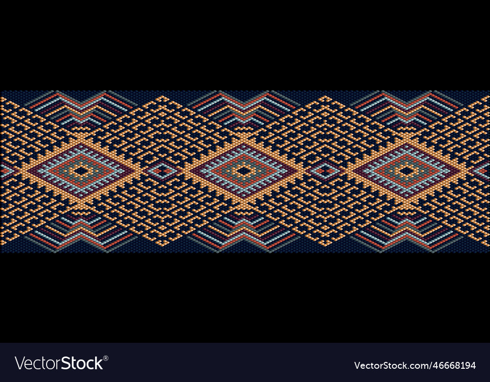 Abstract seamless pattern stylized as artificial
