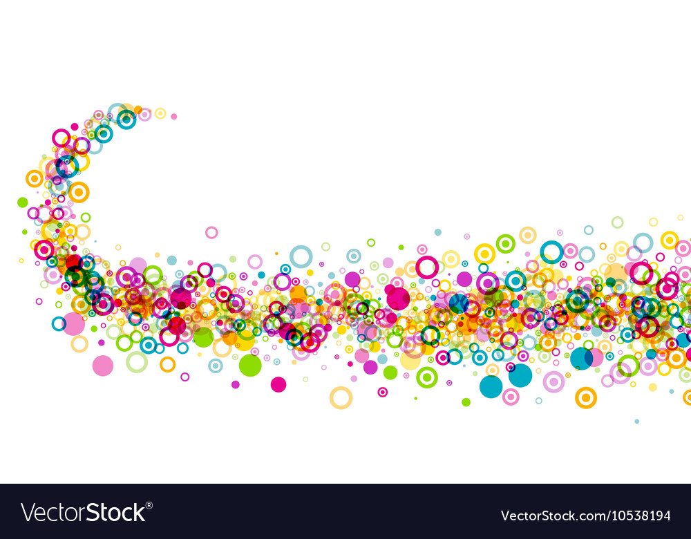 Background with circles pattern