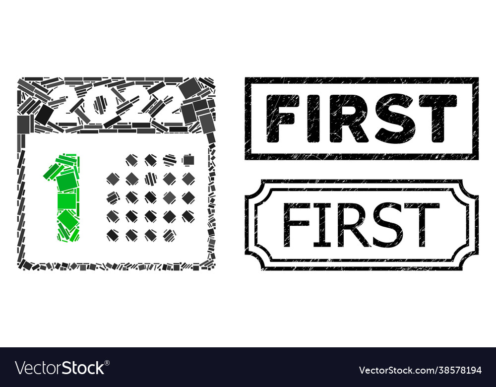 First textured seal stamp with notches and 2022 Vector Image First textured seal stamp with notches and 2022