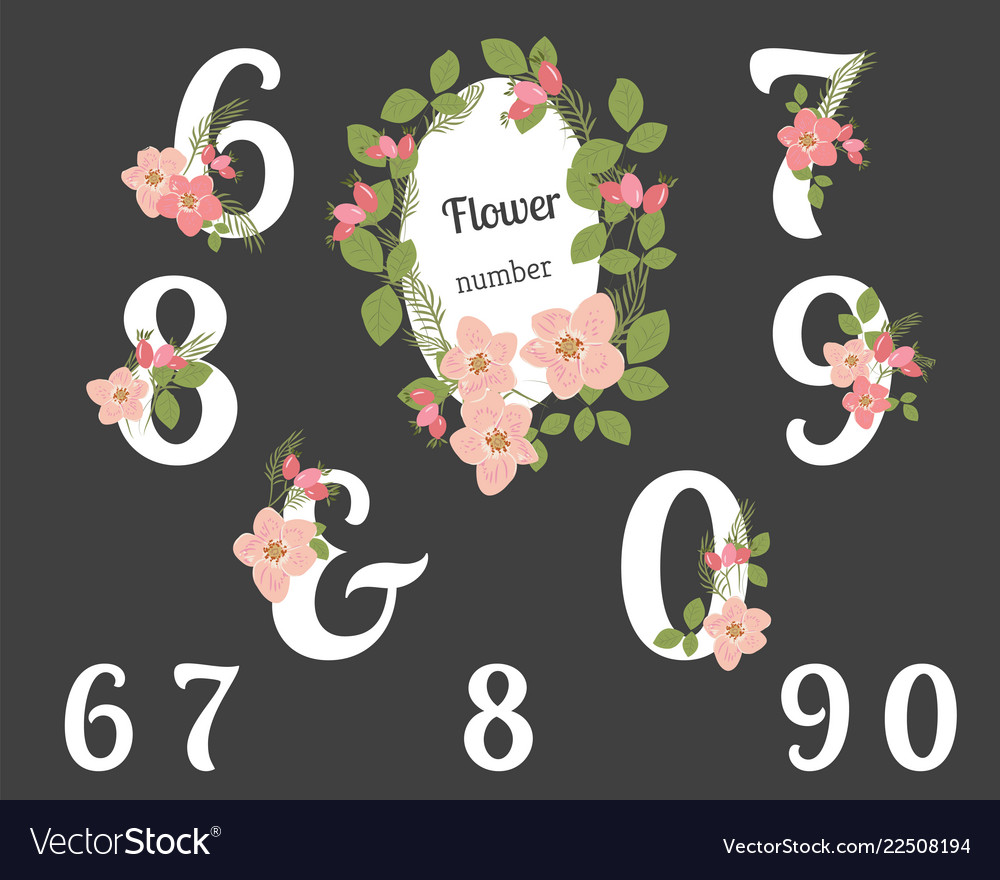 Floral rosehip retro vintage background