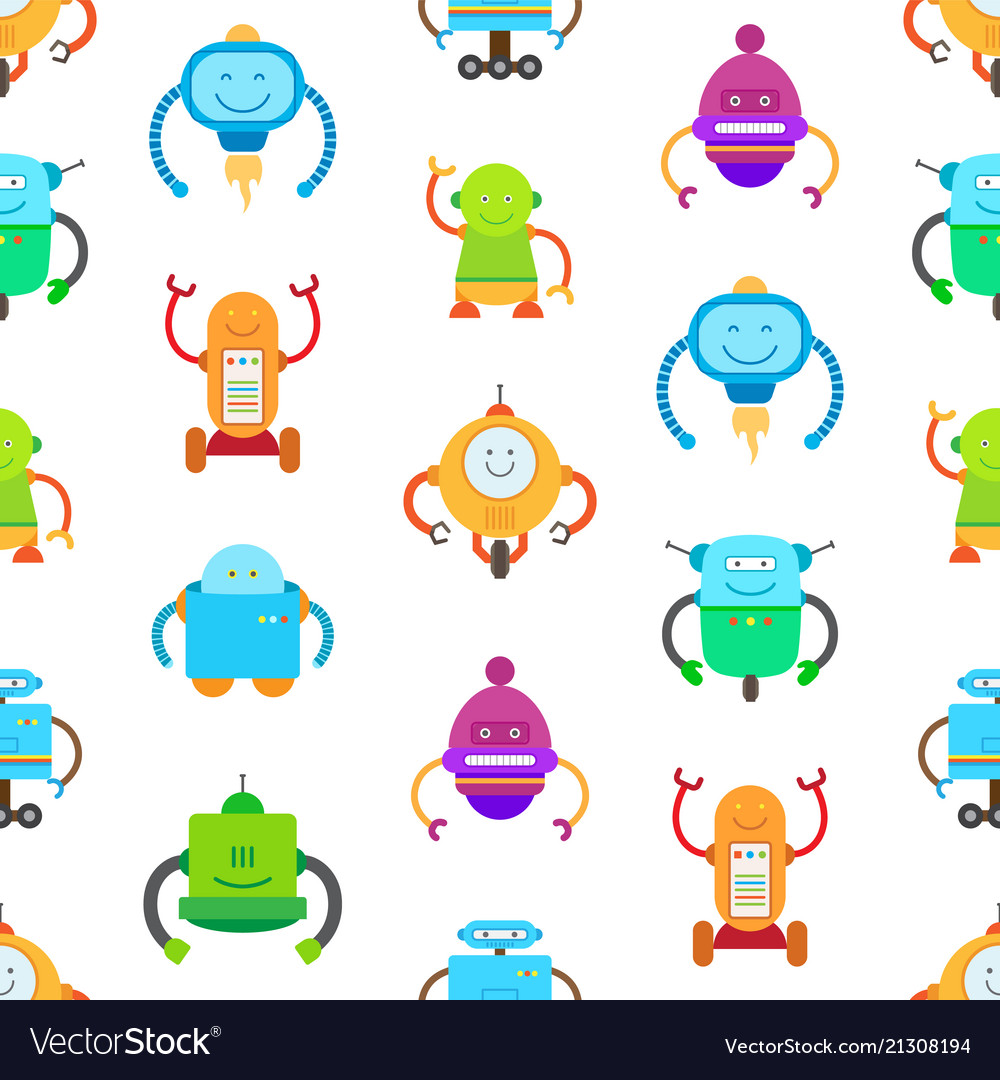 Friendly Robot Pattern