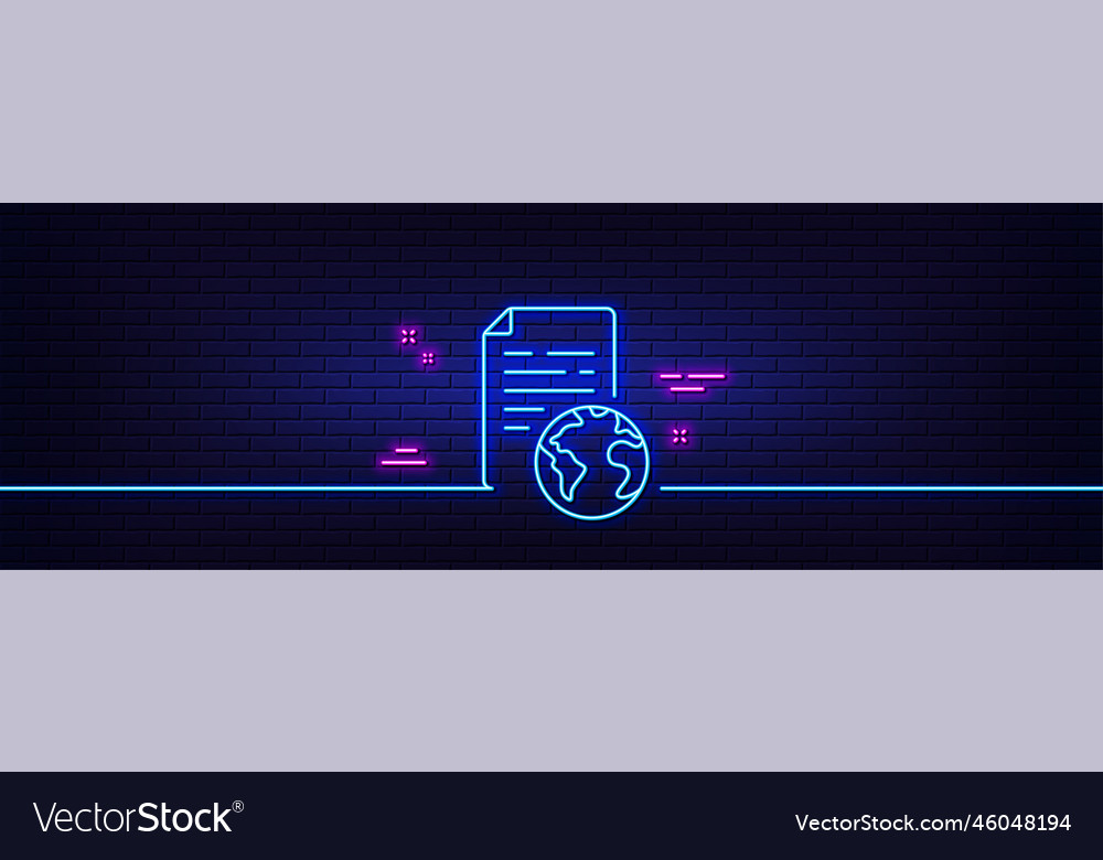 Internet document line icon doc file page sign vector image Internet document line icon doc file page sign