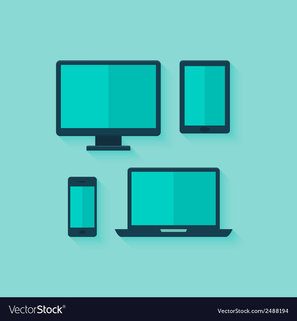 Modern Tech Devices - Computers & Phones
