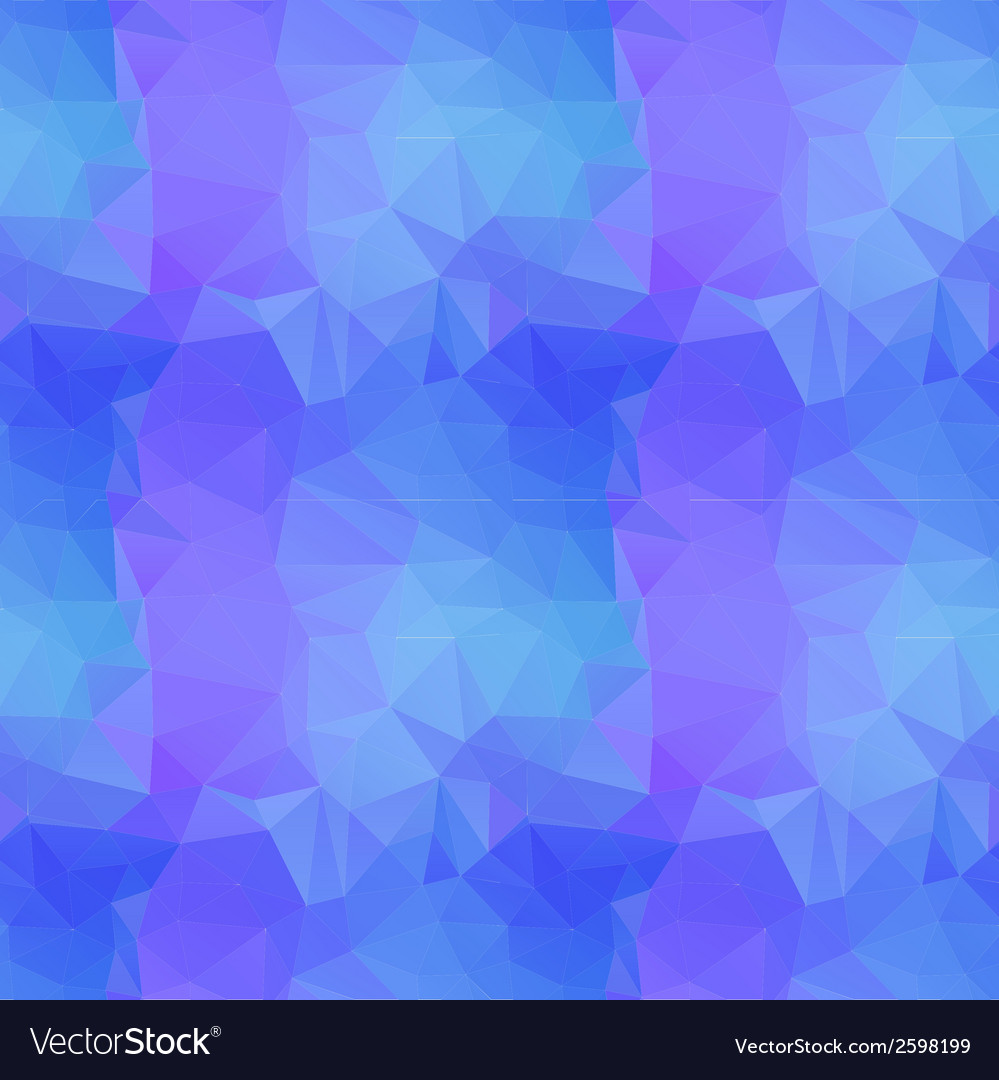 Blue seamless triangle pattern