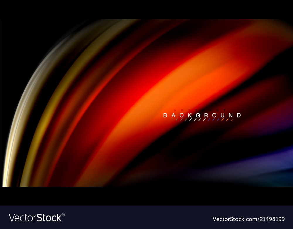 Fluid colors abstract background twisted liquid vector image Fluid colors abstract background twisted liquid