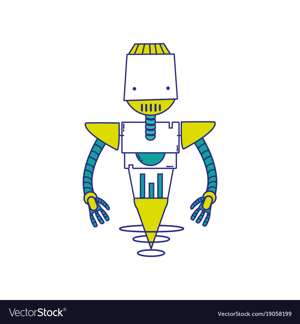 Full color technology robot with machine robotic