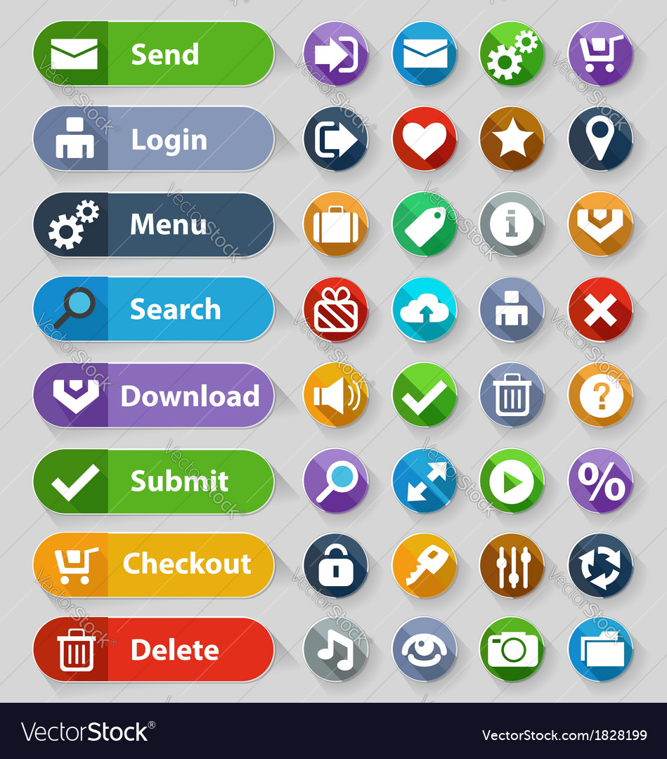 Modern Button Collection