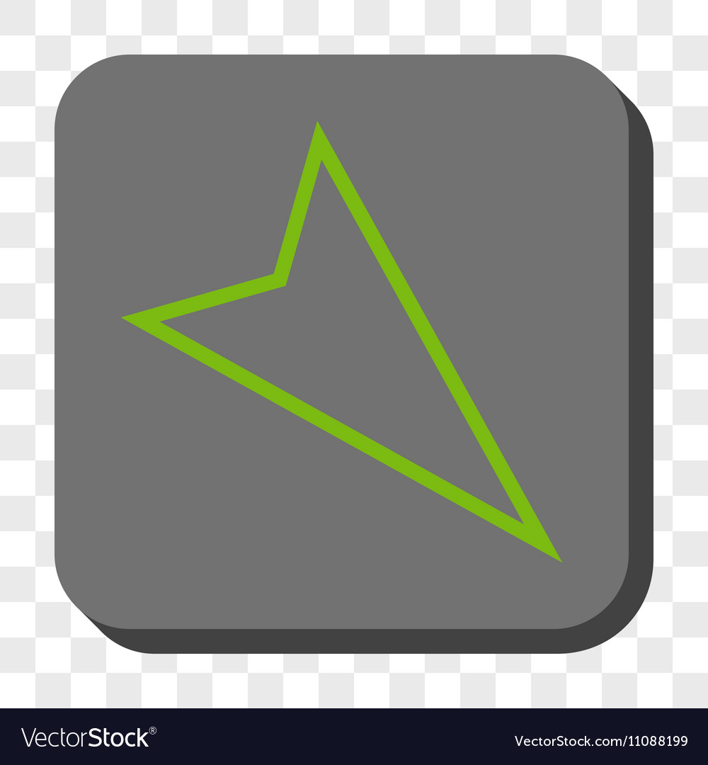 Pointer right down rounded square button