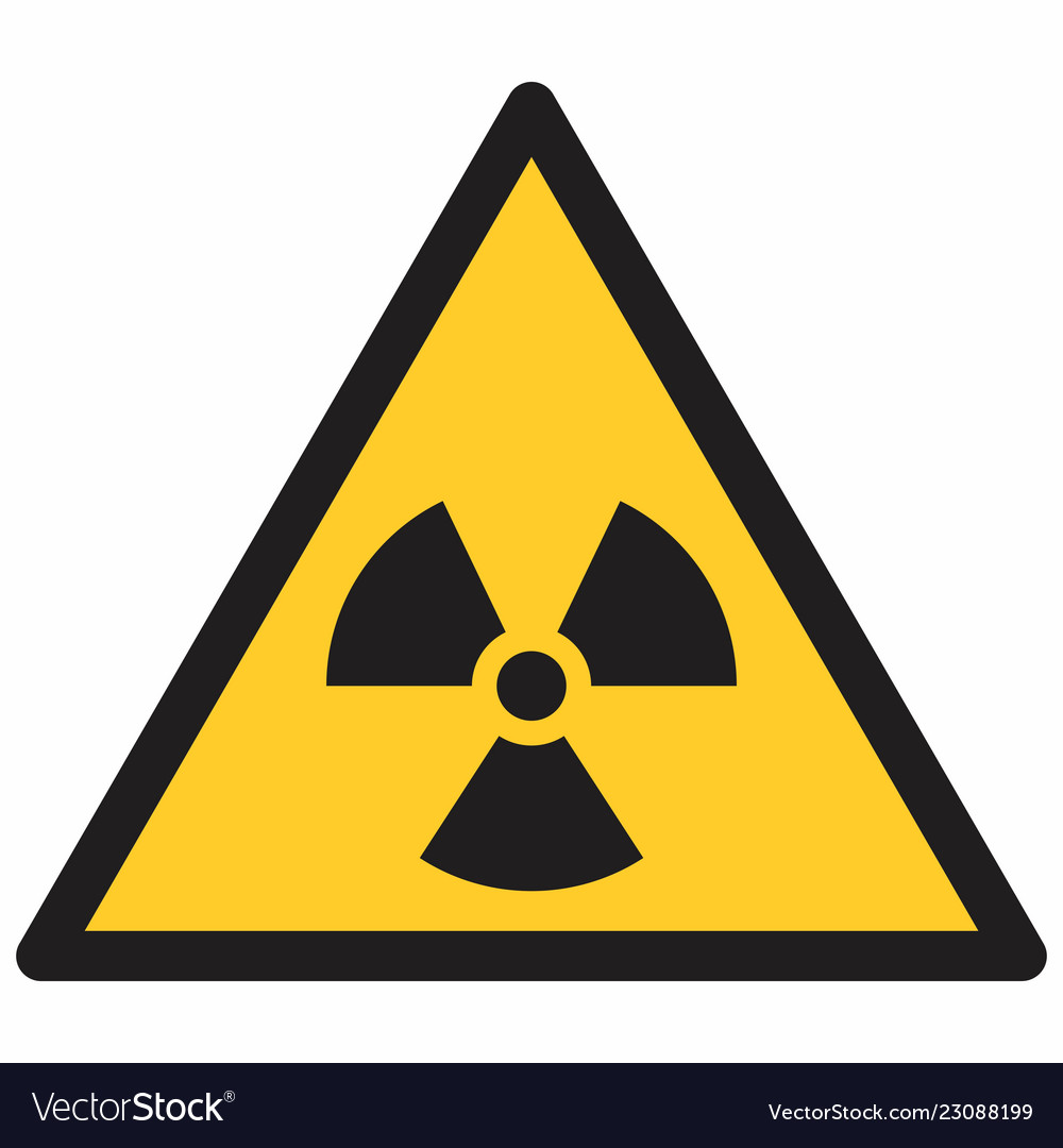 Radiation Hazard Symbol Royalty Free Vector Image