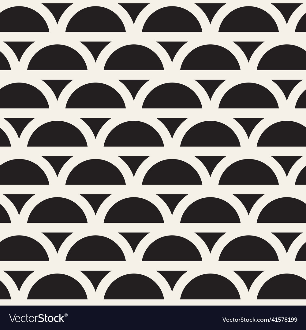 Seamless pattern repeating geometric elements vector image Seamless pattern repeating geometric elements