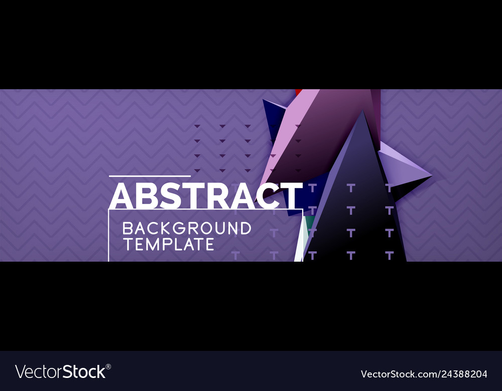 3d triangular shapes abstract background vector image 3d triangular shapes abstract background