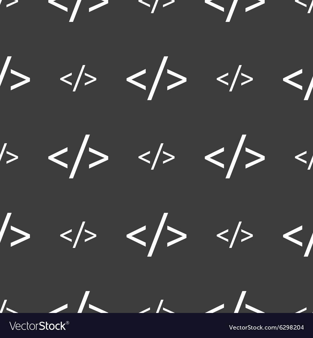 Code sign icon programming language symbol