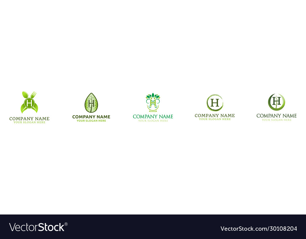 Initial letter h organic food natural product