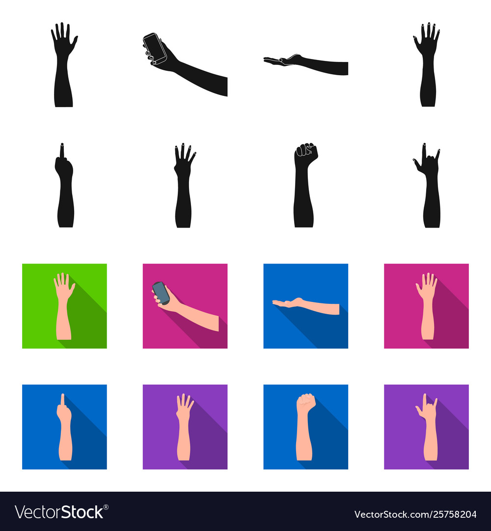 Isolated object and animated symbol set
