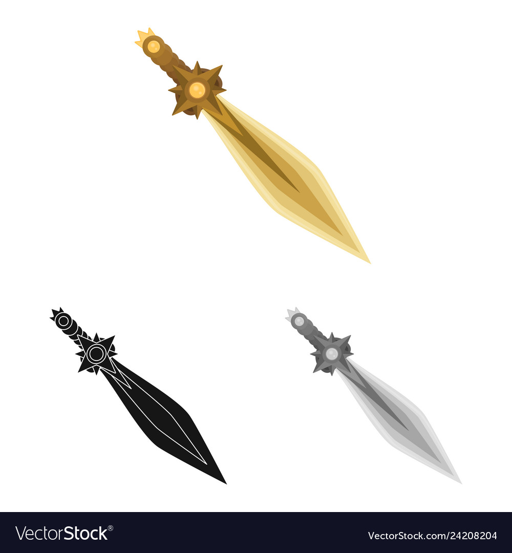 Isolated object of game and armor icon set