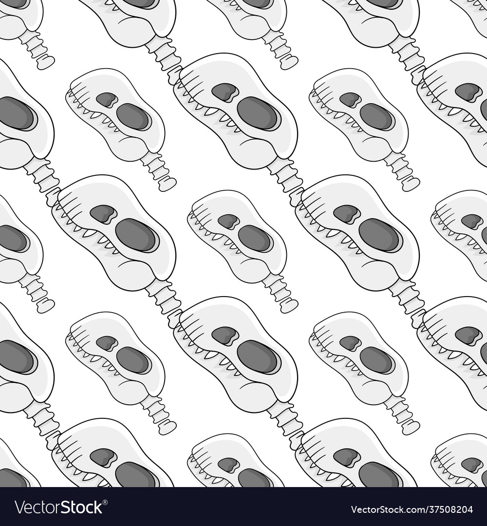 Skull bone seamless pattern textile print repeat
