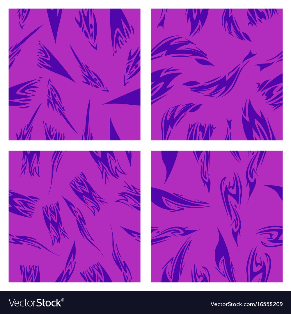 Assembly of patterns in striped style