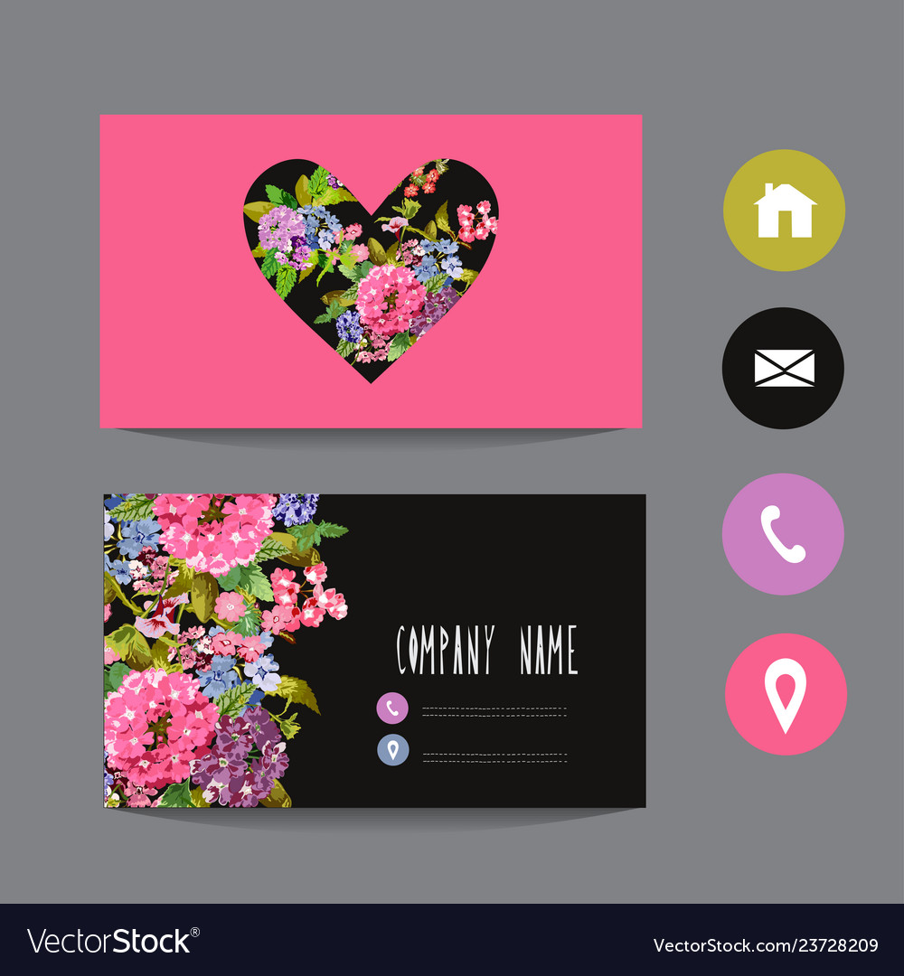 Business card template