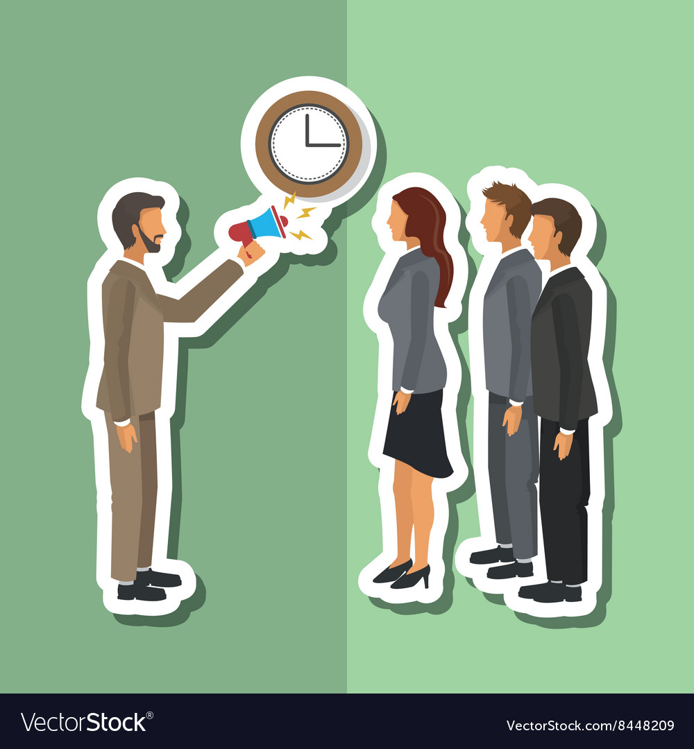 Businesspeople graphic design editable Royalty Free Vector