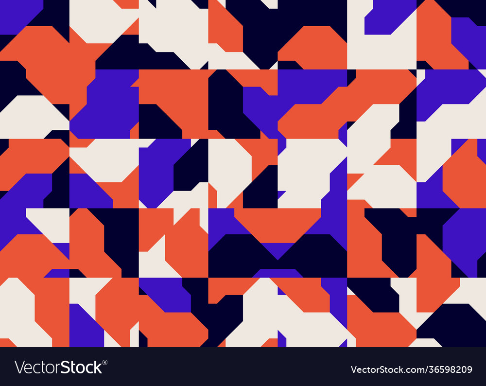 Digital collage pattern design