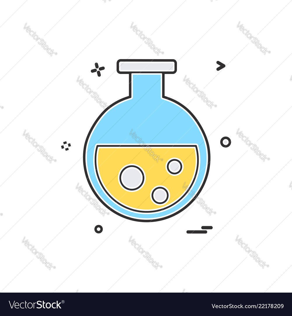 Flask icon design