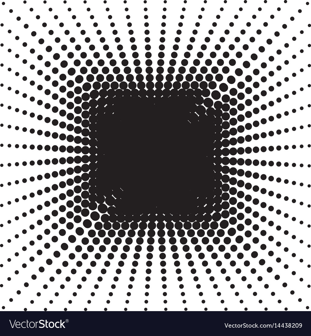 Halftone radial pattern background dots texture