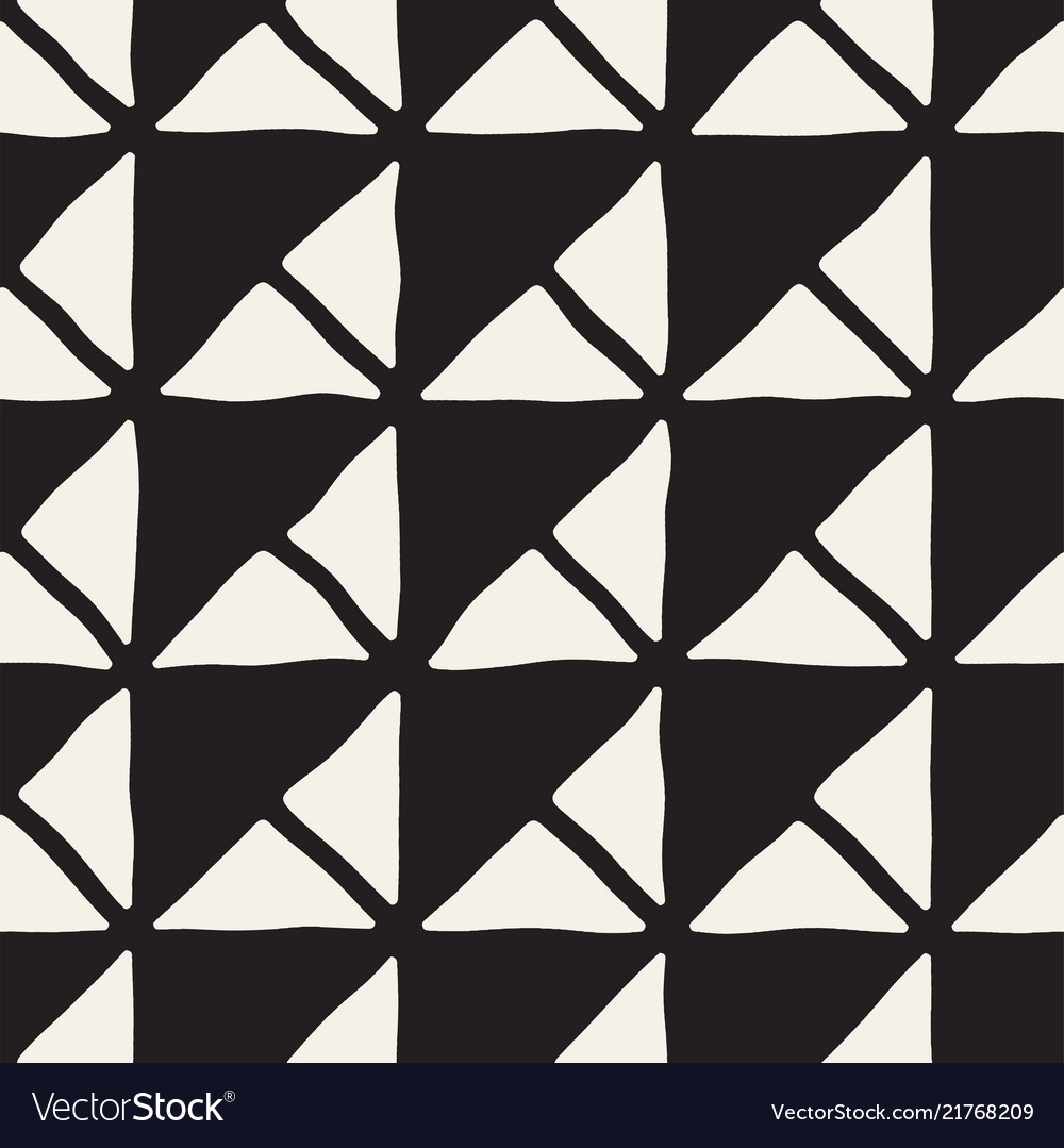 Hand drawn seamless repeating pattern with lines
