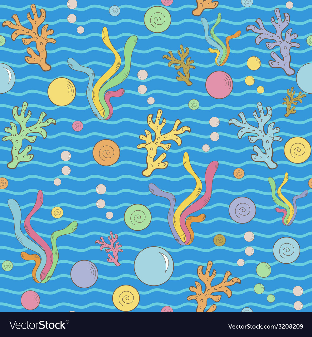Marine Algae Pattern