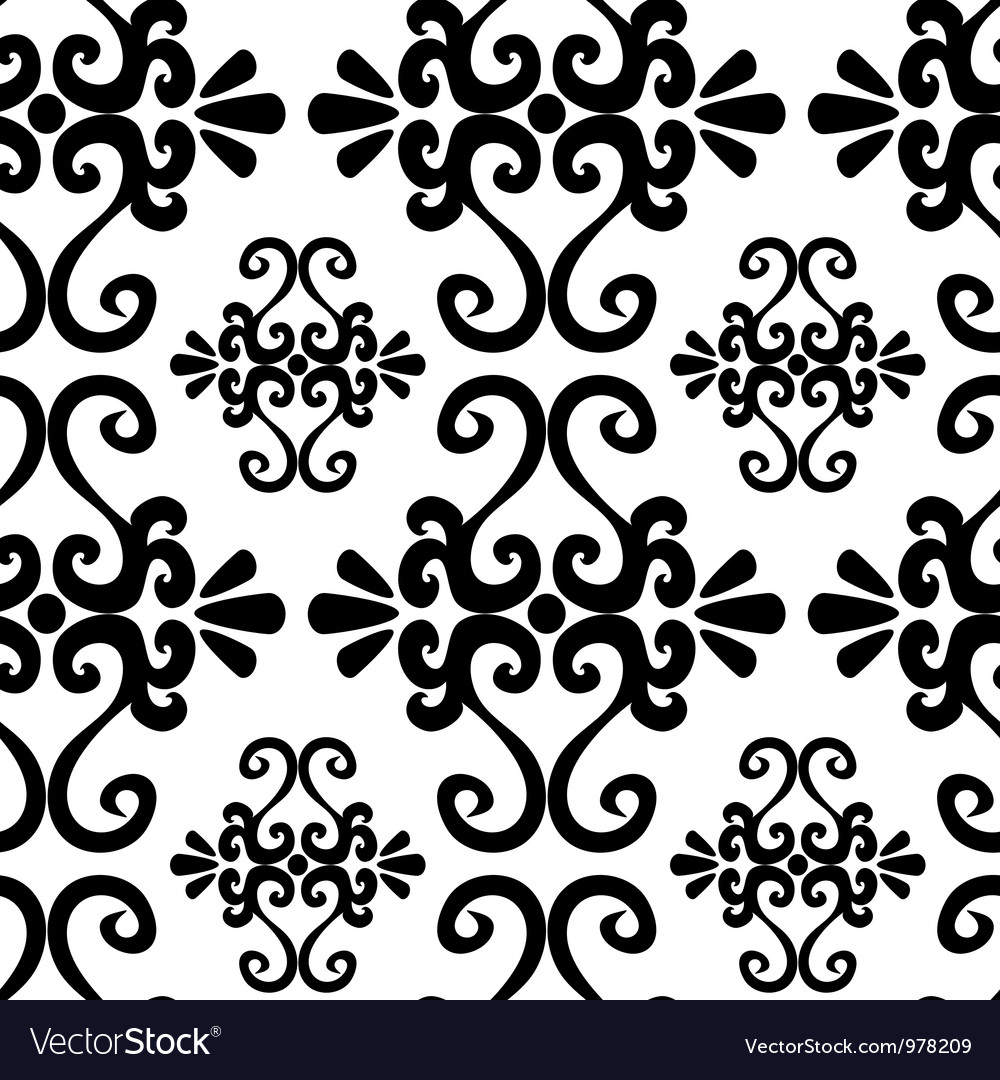 Seamless ornament pattern