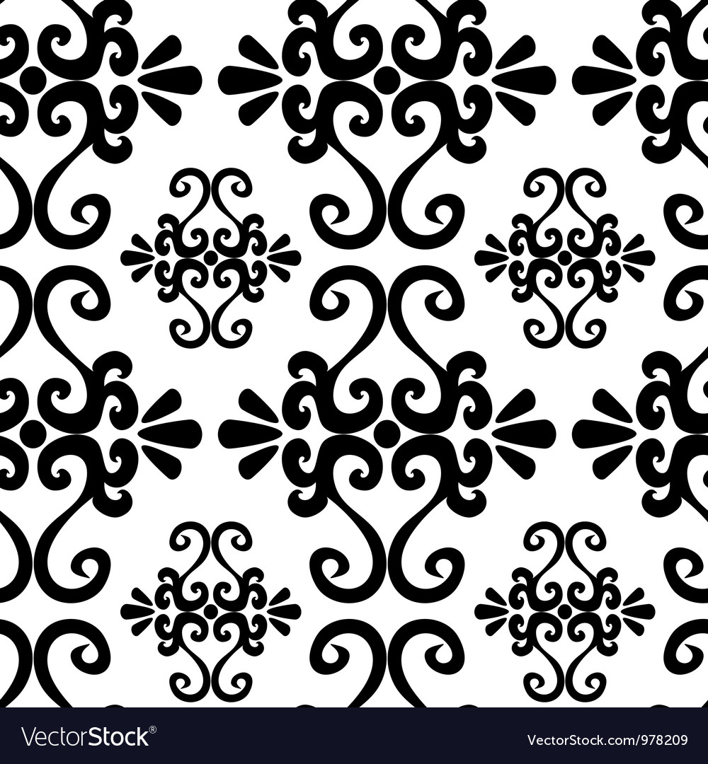 Seamless ornament pattern