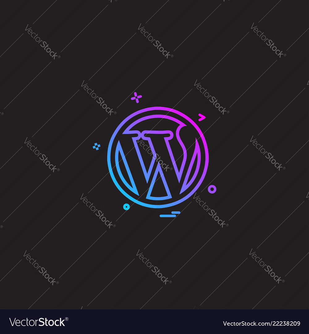 Wordpress icon design